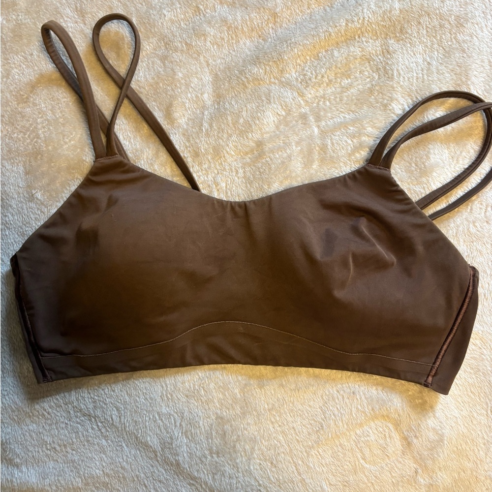 Brown Lululemon Like a Cloud Bra